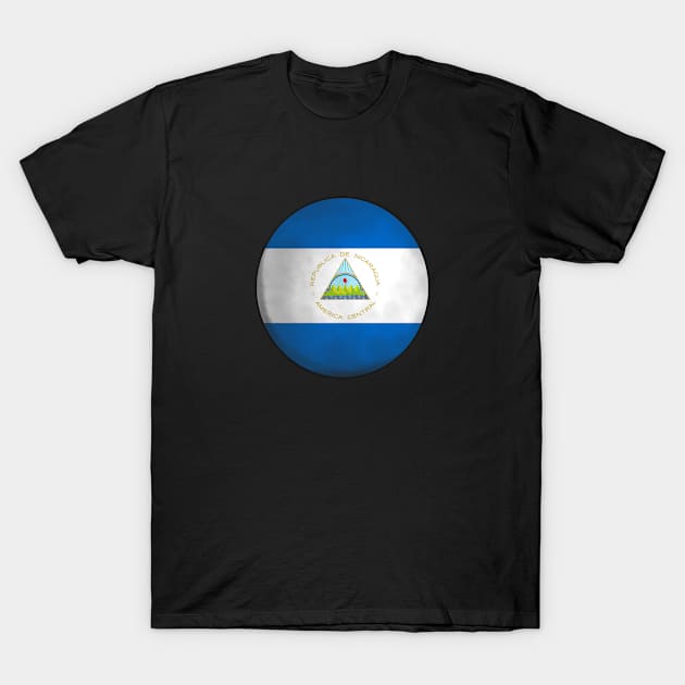 nicaragua flag T-Shirt by persa